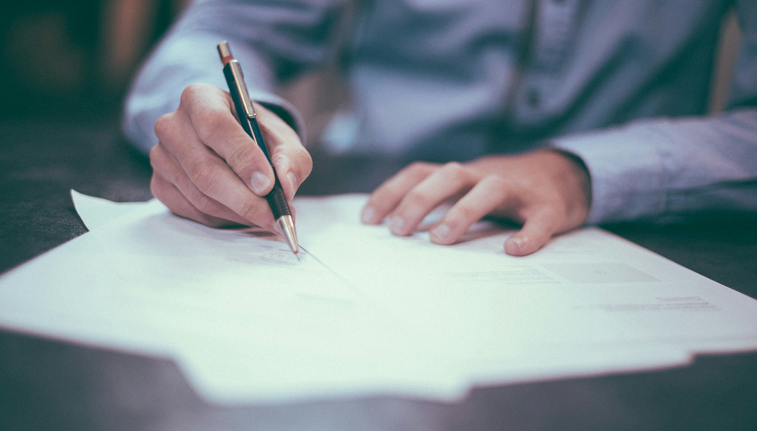 Writing hand